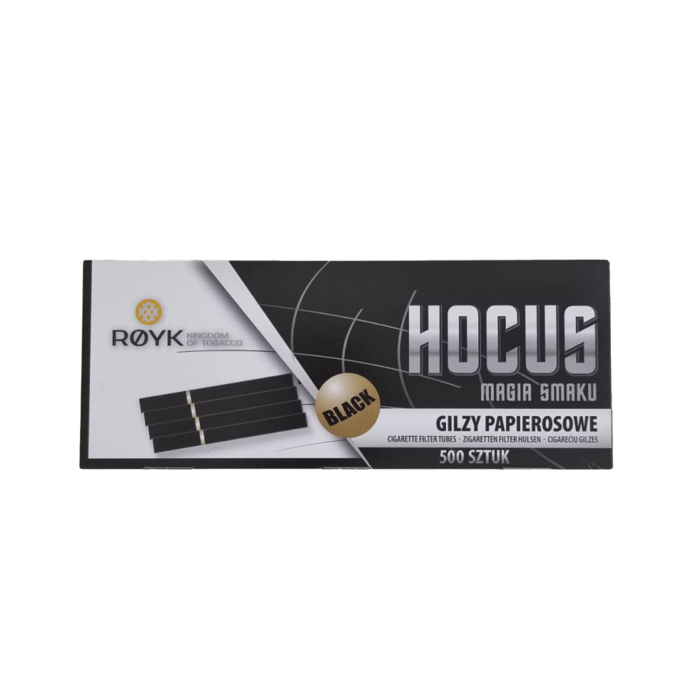 Гильзы черные Hocus black 500 Гильзы черные Hocus black 500