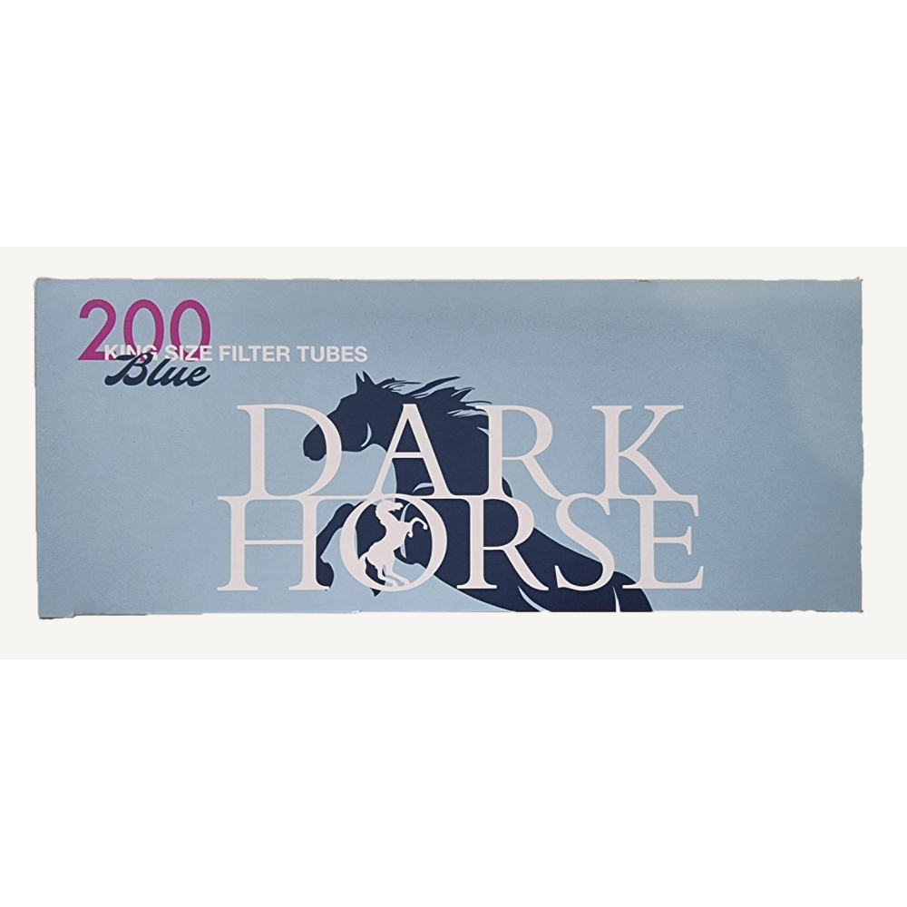 Сигаретні гільзи Dark Horse Blue перфоровані