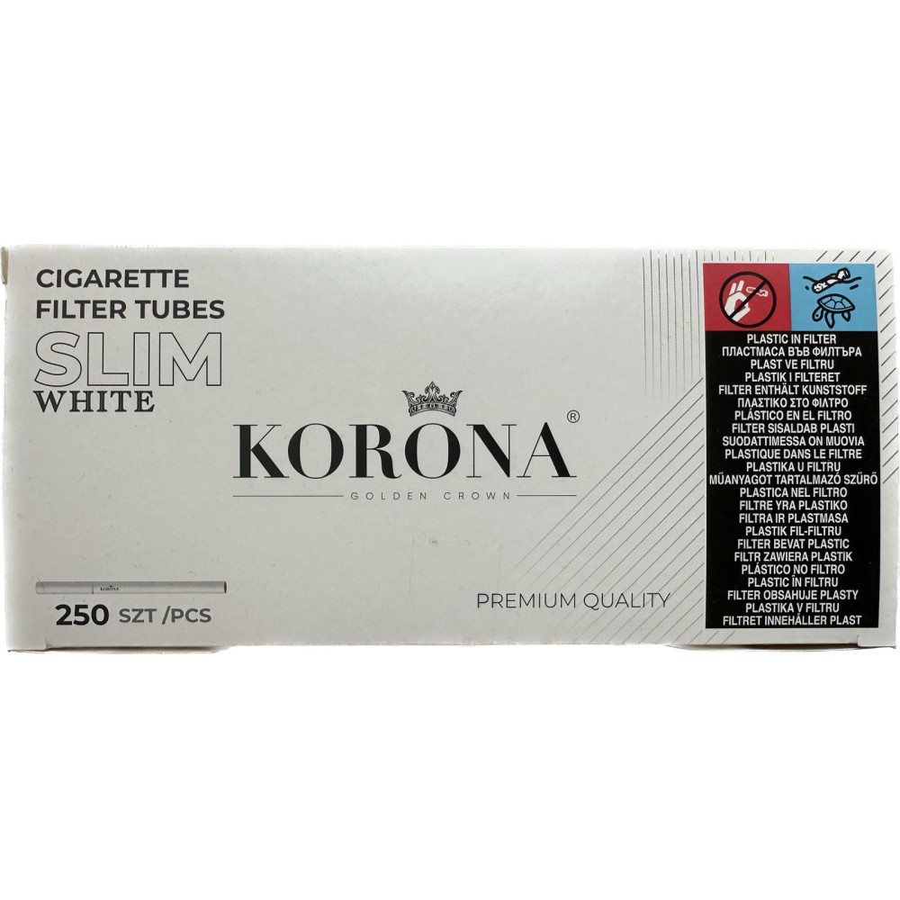Гільзи Korona Slim White 250